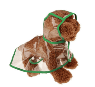 Transparent Waterproof Dog Raincoat - Stylish Protection For Your Pup (Color: Green, size: Xs)