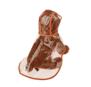 Transparent Waterproof Dog Raincoat - Stylish Protection For Your Pup (Color: Orange, size: Xl)