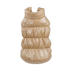 Cozypaws Cotton-Infused Pet Down Jacket: Ultimate Comfort And Warmth (Color: Grey B, size: S)