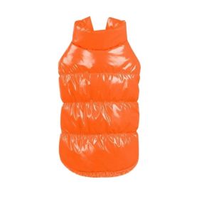 Cozypaws Cotton-Infused Pet Down Jacket: Ultimate Comfort And Warmth (Color: Orange, size: Xs)