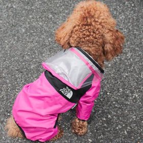 Sleekshield Pet Raincoat: The Ultimate Rain Protection For Fashionable Pups (Color: Pink, size: S)