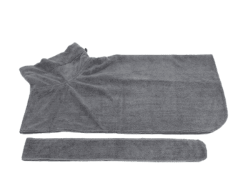 Super Absorbent Pet Bathrobe: Quick-Drying Comfort For Your Furry Friend (Color: Grey, size: S)