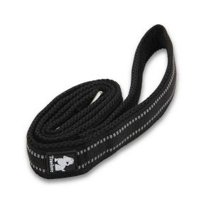 The Ultimate Stretchable Nylon Pet Dog Leash In Vibrant Colors (Color: Black, size: 2.0Cm×200Cm)